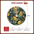 thumbnail image 4 of Kll Citrus Fruits Elegant Lemons Christmas Tree Skirt 48",Party Decorations Farmhouse For Christmas Decorations Holiday Party, 4 of 8