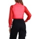 thumbnail image 3 of CAMISA DE MANGA LARGA TRANSPARENTE CON CUELLO PUNTA Y BOTONES PARA MUJERES INSPIRAR CHIC XL ROJA, 3 of 6