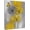 Yellow, variant on Teal Dandelion Canvas Wall Art Teal Grey Dandelion with Butterfly on Modern Abstract Wall Art Aesthetic Wall Decor for Living Room Bedroom Bathroom Office, Framed Ready to Hang