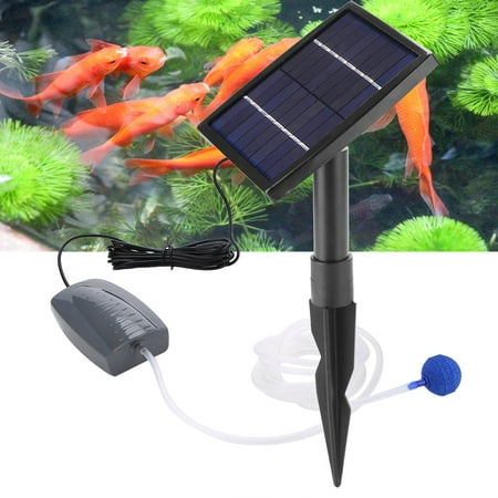 Solar Powered Water Pump,Fosa Air Stone Oxygen Aerator Solar Powered Pond Oxygenator Water Pump (Best Rated Pond Aerators)