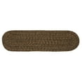 thumbnail image 2 of Colonial Mills 9' x 12' Brown Solid Handmade Braided Oval Area Throw Rug, 2 of 5