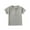 Light Gray, variant on Kiijoy Toddler Boys Henley T-Shirt Solid Short Sleeve Cotton T Shirt, Sizes 2-8