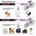 thumbnail image 4 of Cuchilla de repuesto para tijeras inalámbricas Pink Power HG2043, 4 of 4