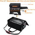 thumbnail image 6 of 22 Inch Griddle Carry Bag for Blackstone 22 Inch Table Top Griddle with Grill Cover and Stand, Fits Blackstone 22" Grill Griddle with The Lid and Stand Carrying Bag 600D Heavy Duty Water-Resistant, 6 of 6