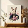 thumbnail image 6 of Afro Woman Silhouette Abstract Canvas Print， Suitable for Living Room， Bedroom， Office， Hallway， Dining Room Decor, 6 of 8