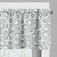 thumbnail image 5 of Ambesonne Grey Valance & Curtain, Abstract Art Modern, 55"x45", White Grey, 5 of 6