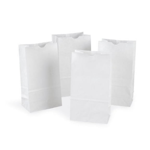 Pacon® Rainbow® Kraft Paper Bags, 6" x 11", White, Pack of 100
