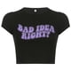 thumbnail image 1 of Camiseta corta Woxlica Olivia Baby Tee y2k Graphic Concert Black, 1 of 1