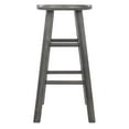 thumbnail image 4 of Winsome Ivy 24" Counter Stool Gray Finish, 4 of 5