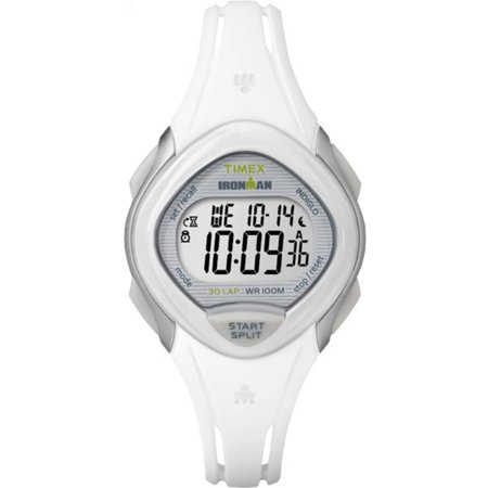 Women's Ironman Sleek 30 White Watch, Resin Strap