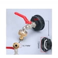 thumbnail image 2 of High-Quality IBC Tote Tank Adapter, Durable Coarse Thread Faucet For Secure Water Transfer And Storage Solutions, 2 of 5