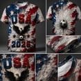 thumbnail image 6 of USA 2026 Patriotic Soccer Shirt Men American Flag Eagle Football Graphic Full Print T Shirt, 6 of 6