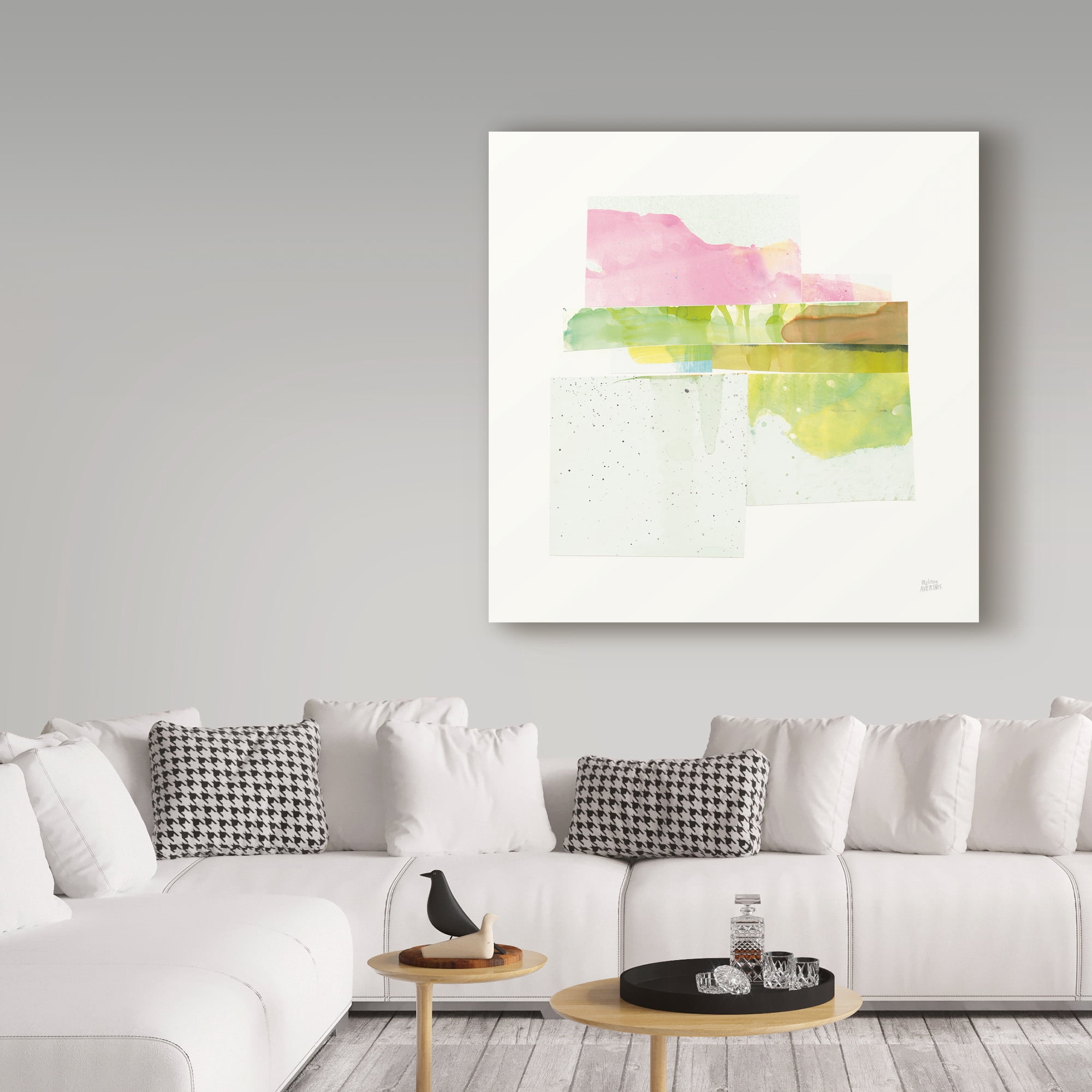 Trademark Fine Art 'Stacks II v2' Canvas Art by Melissa Averinos