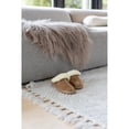 thumbnail image 3 of BIDK Home 40" x 46.75" Sheepskin Plush Area Throw Rug - Taupe, 3 of 3