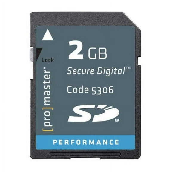 Promaster Performance 5306 2 GB Class 10 SD