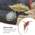 thumbnail image 1 of Fire-Bird Brooch Chest Pendent Fashion Jewelry Compact Sparkling Brooches Rustproof Multicolored Lady Accessories Exquisite Pink, 1 of 7