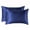 Blue, variant on Spencer Black Satin Pillowcases, Queen, (2 Count)