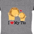 thumbnail image 3 of Inktastic I Love My Tio Uncle for Nephew Boys or Girls Baby Bodysuit, 3 of 4