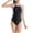 Swimwear-2Purple, variant on Gamivast Athletic One Piece Swimsuit for Teen Girls Color Block Racerback Sporty Training Monokini Summer Swimming Pool Wear Modest Beach Bathing Suit