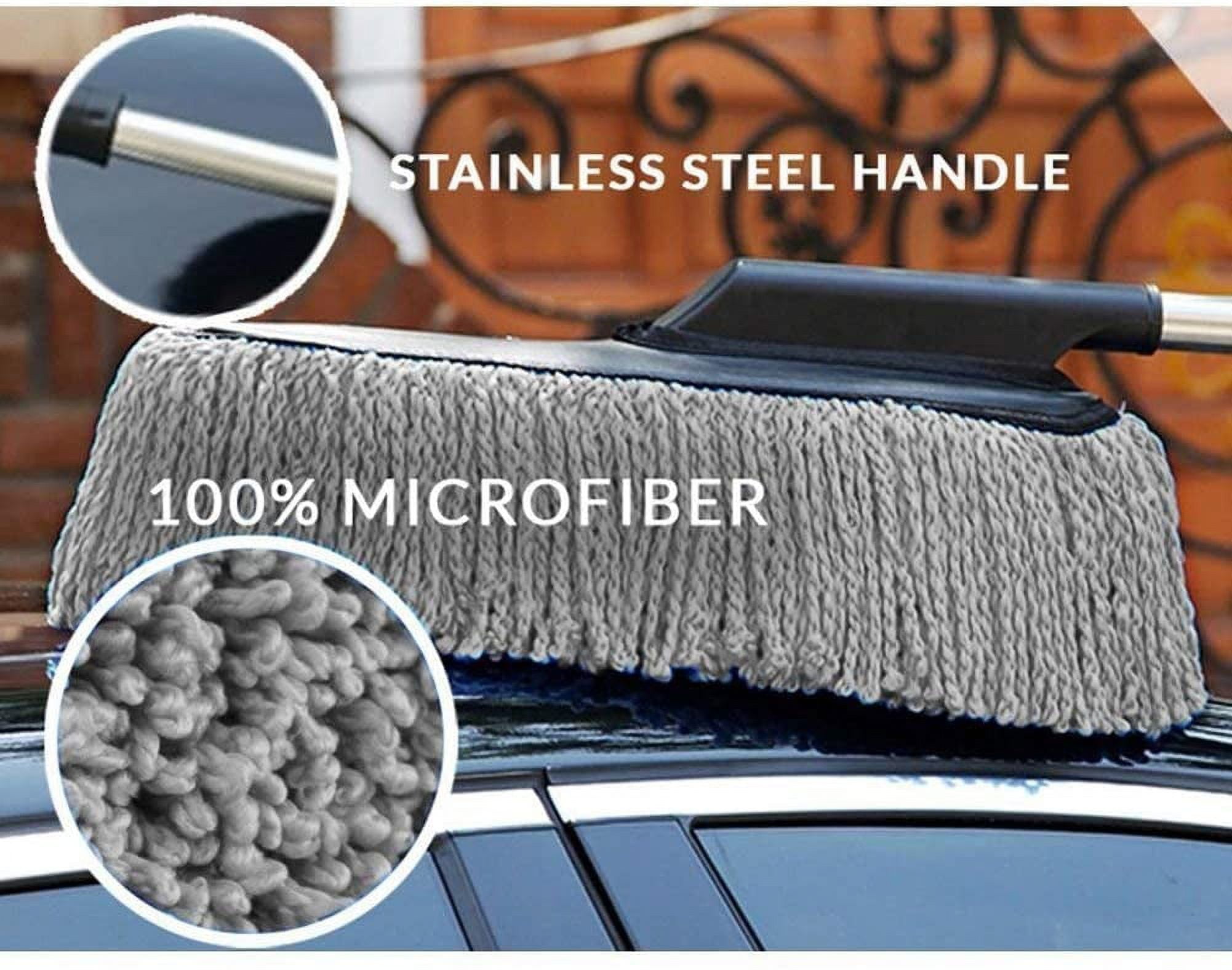 Microfiber Car Duster Wash Mop with Extendable Handle for Exterior and Lint  Free Interior Bl13100 - China Car Duster and Duster price