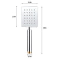 thumbnail image 3 of Shower Nozzle, Pressurized Shower Made Of 304 Stainless Steel Material, With Strong Water Output, Durability, And A Beautiful And Practical Appearance, 3 of 6