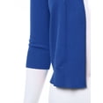thumbnail image 4 of Women 3/4 Sleeve Solid Open Bolero Cropped Cardigan, 4 of 4