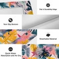 thumbnail image 6 of Palm Leaves Outdoor Rug for Patio/Deck/Porch, Non-Slip Large Area Rug 5 x 7 Ft, Colorful Tropical Plant Summer Flower Indoor Outdoor Rugs Washable Area Rugs, Reversible Camping Rug Carpet Runner, 6 of 8