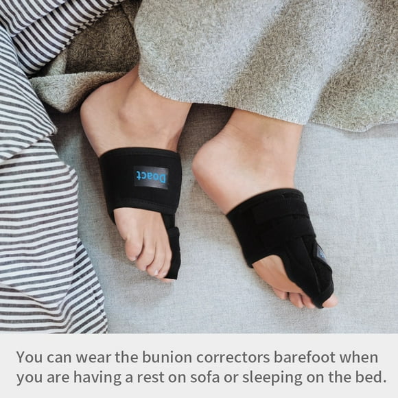Noref 1Pair Bunion Toe Straightener Corrector + 3Pair Silicone Gel Toe Separator(L), Bunion Toe Straightener, Toe Separator