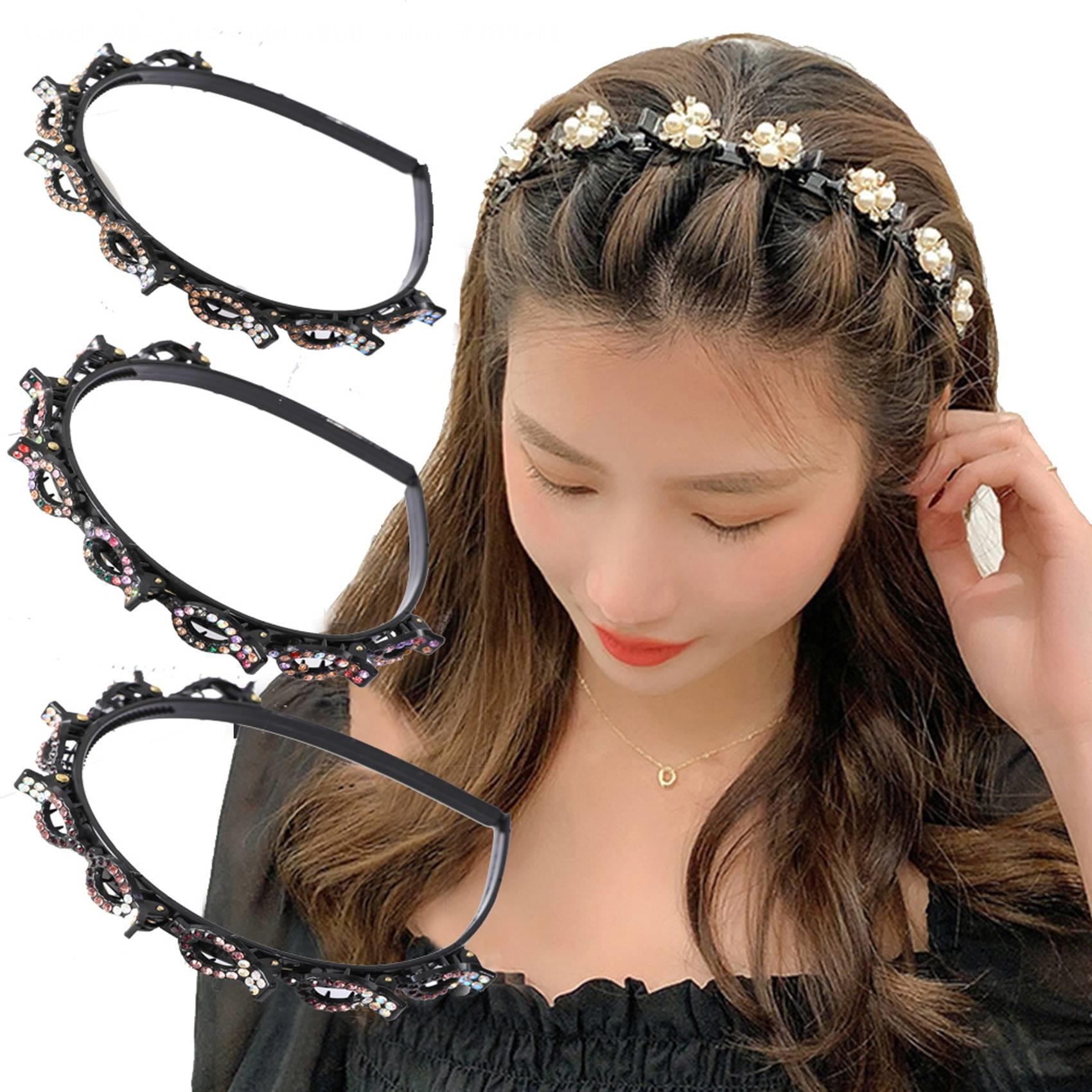 Details about   Women's Bohemia Headband Floral Wide Stretch Hair Band Twisted Knotted Floral 