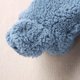 thumbnail image 5 of Gibobby pantalones siameses Bebés niñas niños invierno manga larga polar con mono dinosaurios ovejas con capucha ropa de abrigo(Azul， 9-12 Meses), 5 of 5
