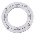 thumbnail image 1 of Qiilu Roulement de Table, Roulement Rotatif en Alliage d'Aluminium Robuste pour Plateau Tournant Rond de Table à Manger, Plaque Pivotante Lisse, Roulement de Table Rond, 1 of 2