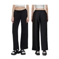 thumbnail image 3 of Caoirhny Women's Casual Long Pants Stripe Print Low Rise Wide Leg Trousers with Side Pockets, 3 of 9