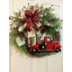 thumbnail image 1 of Guirnalda de decoraciones navideñas, adorno de puerta delantera de Feliz Navidad, guirnalda de pino Artificial para pared, 1 of 4