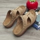 thumbnail image 4 of Amzcrzy Zapatos de mujer,Zapatos de mujer,Zapatillas de mujer, Sandalias de plataforma para mujer, talla grande, punta abierta, estilo informal, minimalistas, de charol. Sandalias Mujer Zapatillas De, 4 of 5