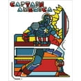 thumbnail image 2 of Diamond Dotz Captain America Diamond Painting Artwork Kit - Marvel, 2 of 3