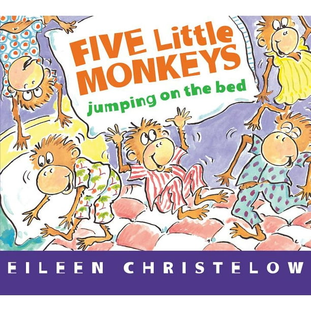 5 Little Monkeys Jumping on the Bed (Board Book) Walmart