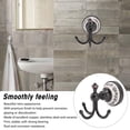 thumbnail image 4 of BIMZUC Retro 3‑Prong Wall Hook – Blue & White Porcelain Design, Corrosion‑Resistant, Ideal for Bathroom, Bedroom, Kitchen, 4 of 6