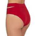 thumbnail image 2 of Miss Mandalay Womens Icon Split High-Waist Bikini Bottom Style-IC10RUSS, 2 of 2