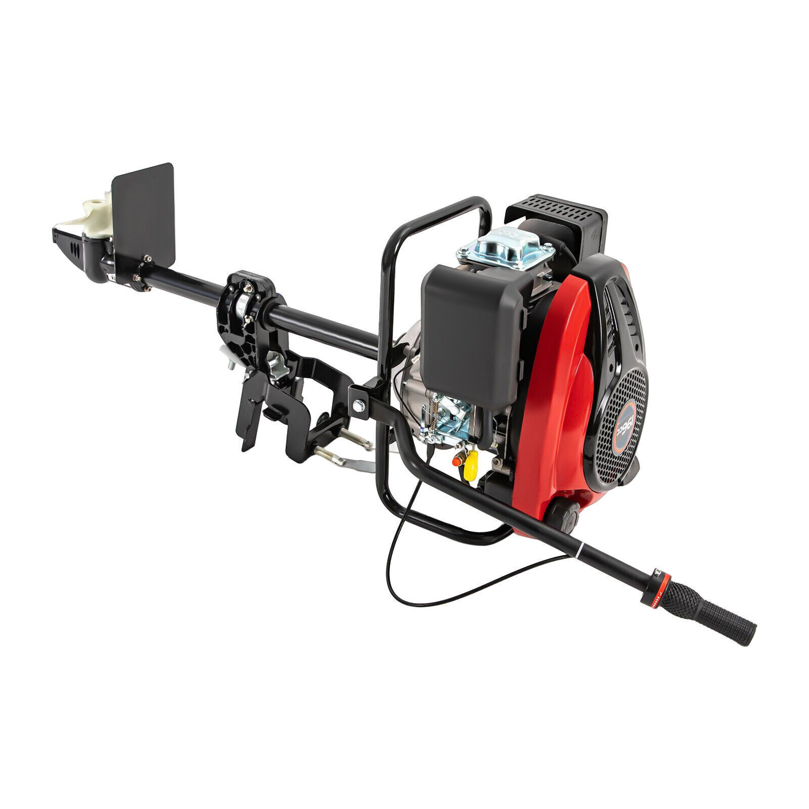 Hangkai 8 HP 4-Stroke Outboard Boat Motor with Air-Cooled TCI 196cc Gasoline