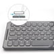 thumbnail image 2 of Teclado inalámbrico universal jixopn, compatible con Bluetooth, portátil, 65 teclas, para tableta, portátil, teléfono móvil, 2 of 8
