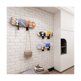thumbnail image 4 of Skateboard Wall Mount Display Rack with Hanger Hook,Acrylic Skateboard Rack Holder for Longboard Penny Board Organizer, 4 of 7