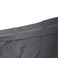 thumbnail image 5 of Men's Trunks Underwear Seamless Boxer Briefs Elastic Soft Thin Underpants Solid, 5 of 5