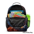 thumbnail image 4 of Uorisanigo Fire Lightning Rugby School Backpack for Boys Ages 5-9, Large Capacity Daypack with Adjustable Shoulder, Breathable Elementary Bookbag for Hiking Camping, 4 of 7