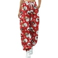 thumbnail image 4 of Musuos Christmas Sweatpants for Women Lounge Joggers Fleece Pants with Pockets Warm Pjs Pant, 4 of 7