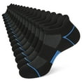 thumbnail image 2 of LOOIKOOS 15 Pairs Men Ankle socks Short Low Cut Comfort Breathable Casual Athletic Socks with Tab, 2 of 5