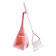 thumbnail image 4 of Juego de escobas para niños, juego de escoba y recogedor para limpieza infantil, regalos de cumpleaños, aprendizaje temprano rosa, 4 of 9