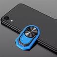 thumbnail image 1 of 360° Rotation Metal Ring Grip Holder Finger Kickstand for Magnetic Car Mount Compatible with All Smartphone, Light Blue, 1 of 2