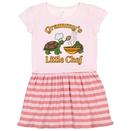 

Inktastic Grammy s Little Chef with Cute Turtles Gift Toddler Girl Dress