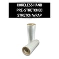 thumbnail image 3 of SSBM Coreless Stretch Wrap 18 Inch x 2000 Feet 1 Roll 32 Gauge Clear Plastic Hand Shrink Film for Packaging Wrapping, 3 of 6