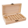 thumbnail image 3 of Estante de almacenamiento de aceites esenciales Caja de aceites esenciales Contenedor de fragancias de 25 ranuras Soporte de aceites esenciales Cajón, 3 of 8